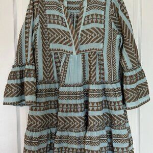 *Devotion Twins* ELLA Embroidered Tunic Dress XS Rare Color! $282